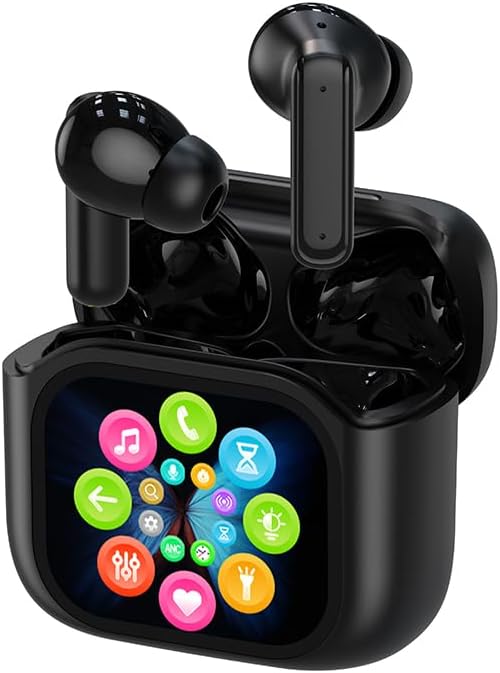 Căști  Touchscreen Smart Pro BY16 ANC+ENC  Bluetooth 5.4, cu reducere activa a zgomotului